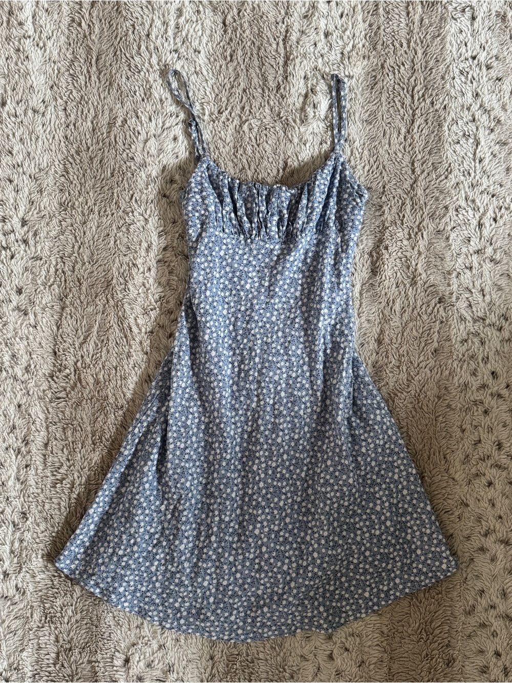 Princess Polly Blue Floral Mini Dress